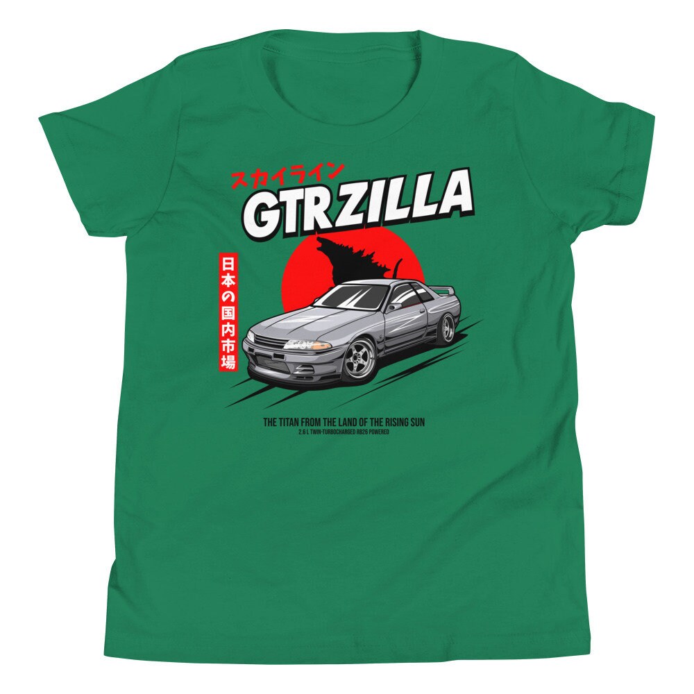 Gtrzilla Skyline GTR R32 Youth Shirt