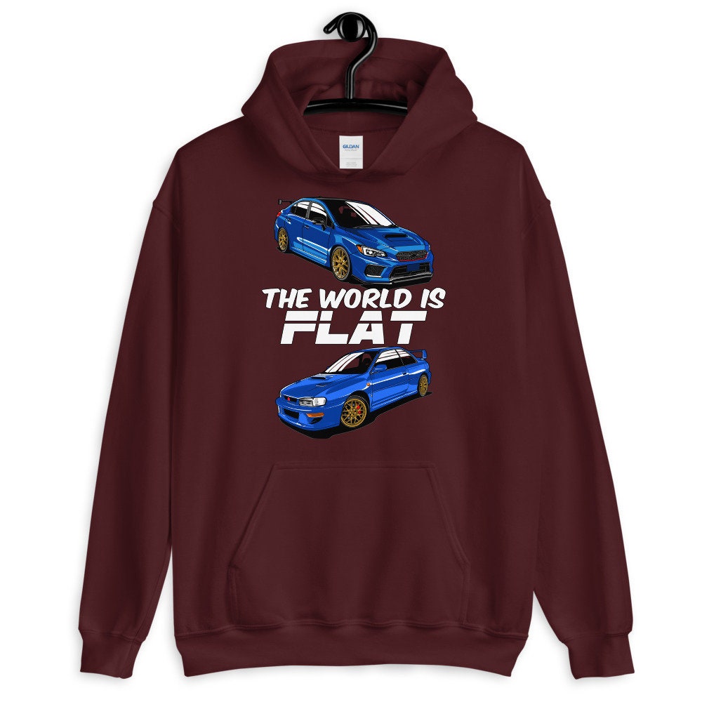 The World Is Flat Subie Hoodie