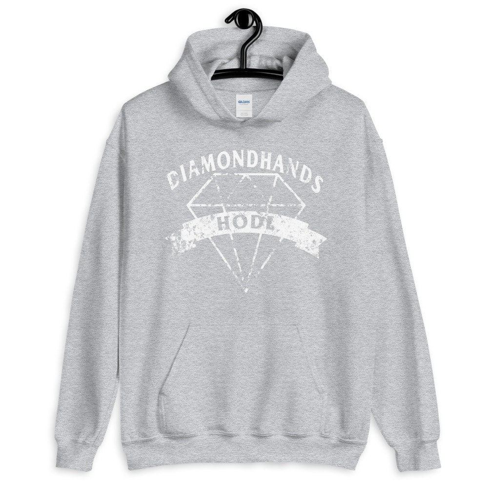 Diamond Hands Distress Hoodie