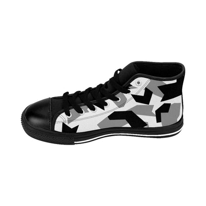 Digi Camo Men's High-top Sneakers