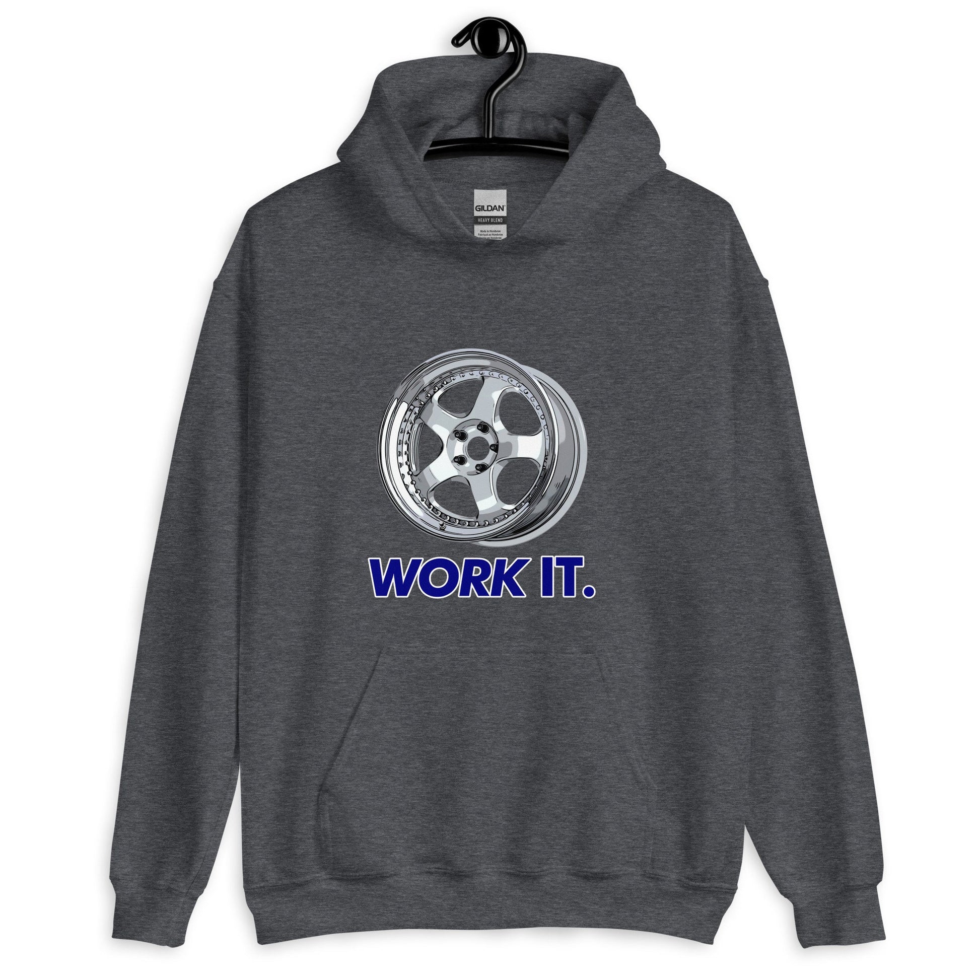 Work It JDM Wheel Hoodie