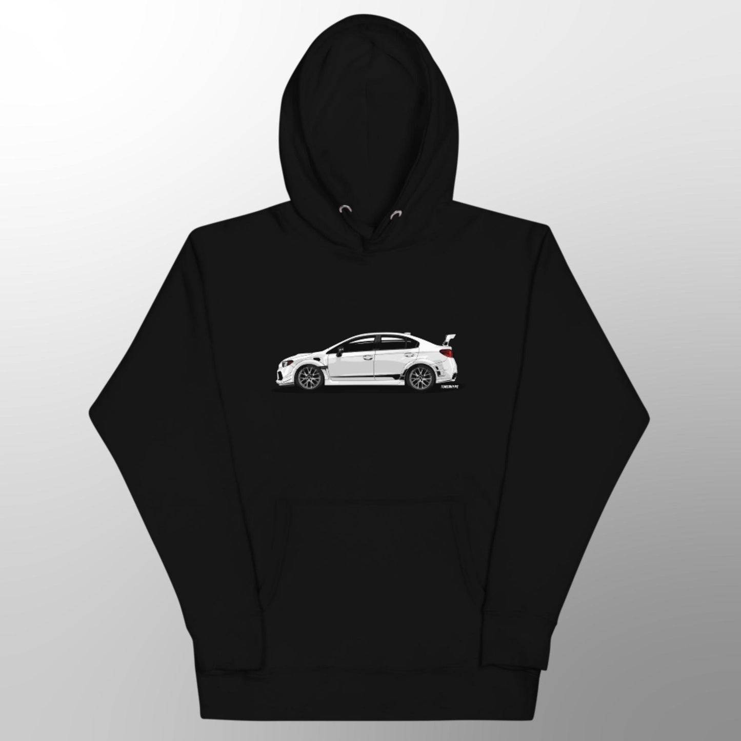 Subaru WRX STI Hoodie in Crystal White