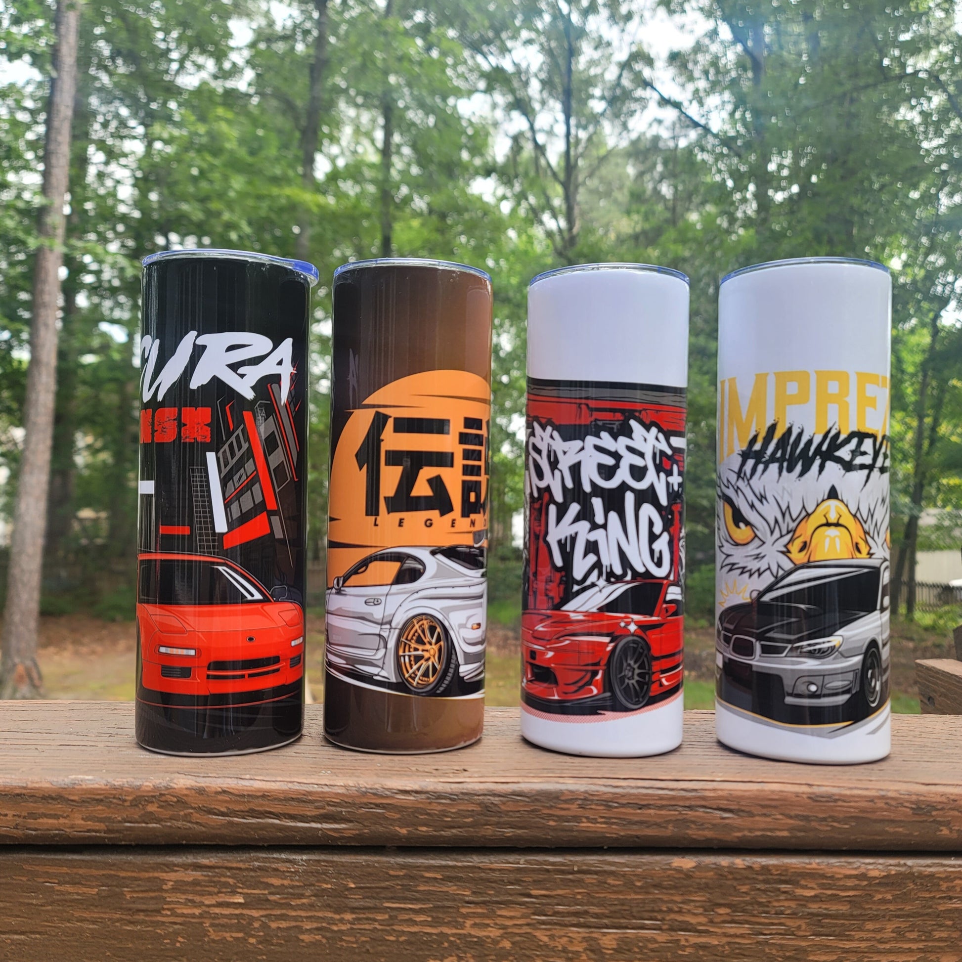 Custom JDM 20oz Tumbler - Haweye Impreza Tumbler