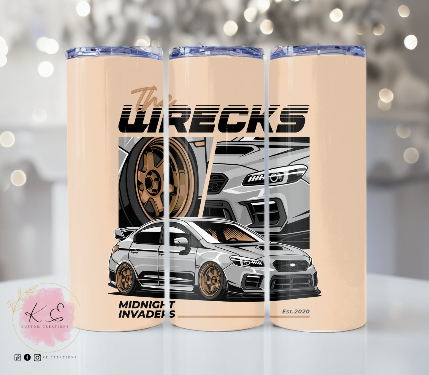 Custom JDM 20oz Tumbler - The Wreck