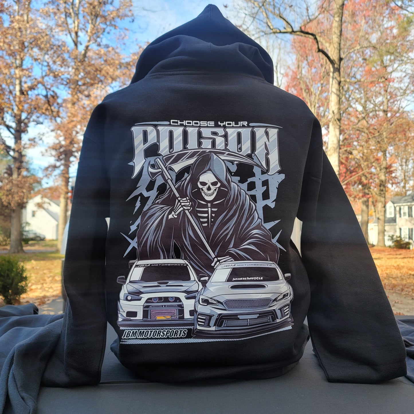 JDM Choose Your Poison Heavyweight Hoodie