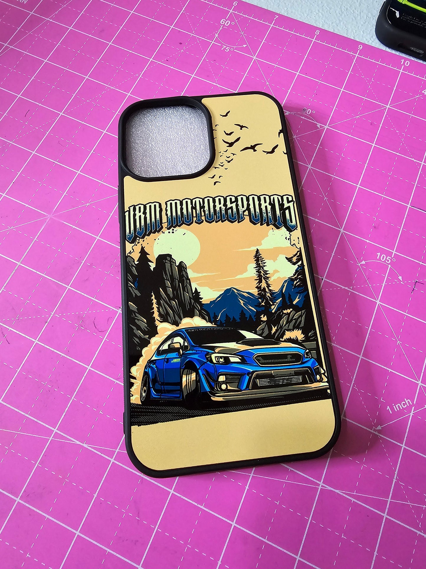 JDM Mountain Custom iPhone 13, 14, 15 Case | Pro, Pro Max, Plus, Mini