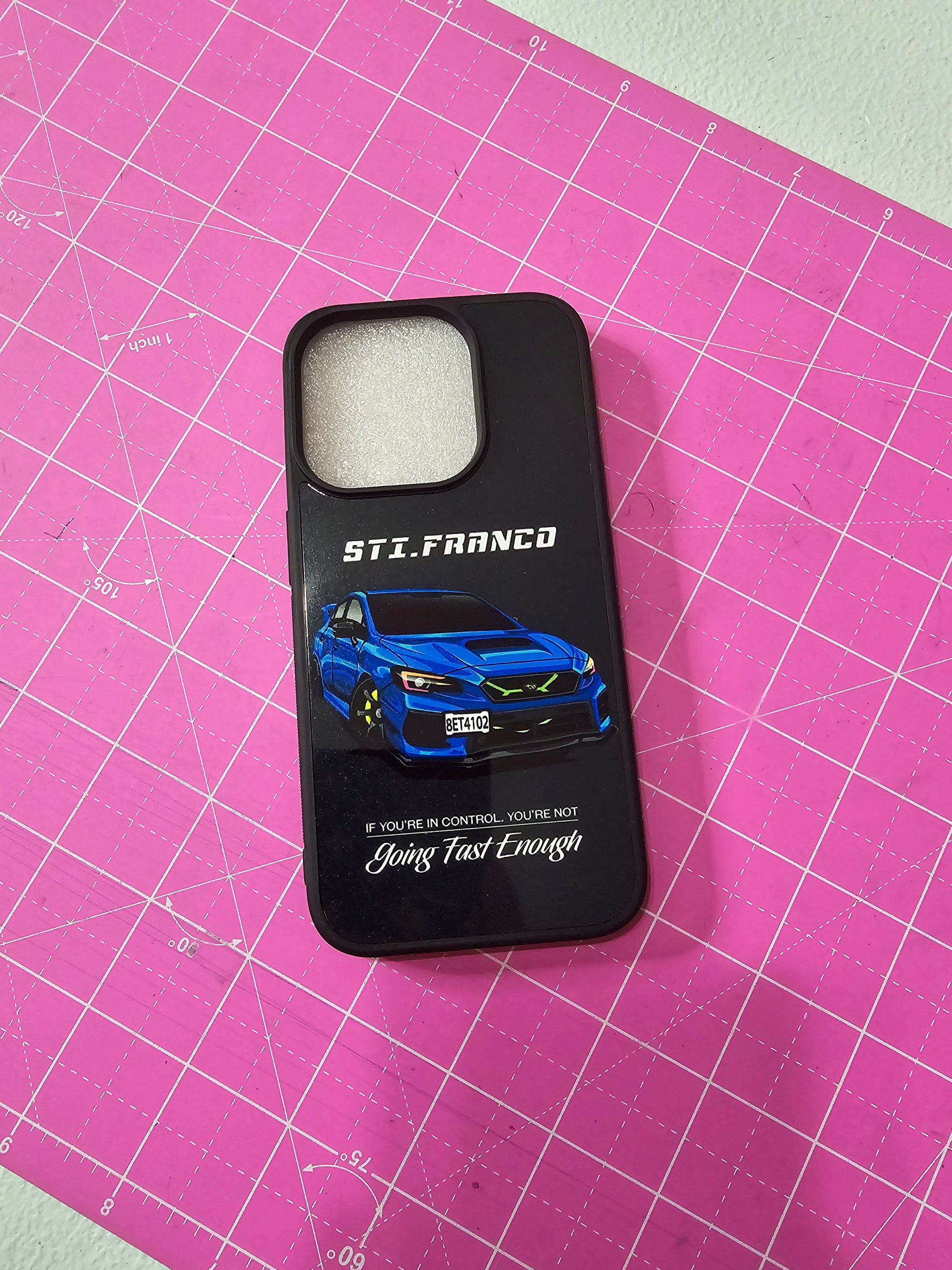 JDM | Sti Franco- Custom iphone 13- 14 - 15 case | pro, pro max, plus, Mini