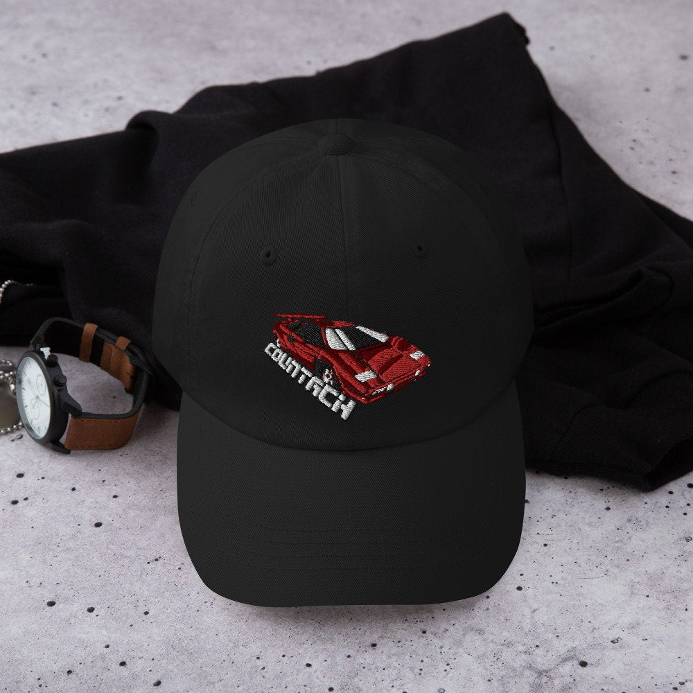 Embroidered Lamborghini Countach Hat