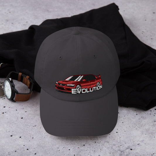 Embroidered Mitsubishi Evo Hat