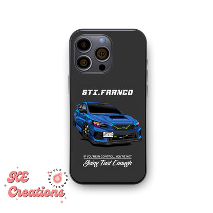 JDM | Sti Franco- Custom iphone 13- 14 - 15 case | pro, pro max, plus, Mini