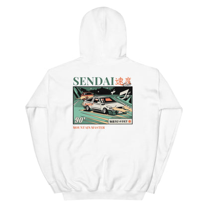 Embroidered "Mountain Master" JDM Hoodie