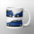 Honda Civic EG Hatchback Blanket - Captiva Blue - Coffee Tea Drink Mug