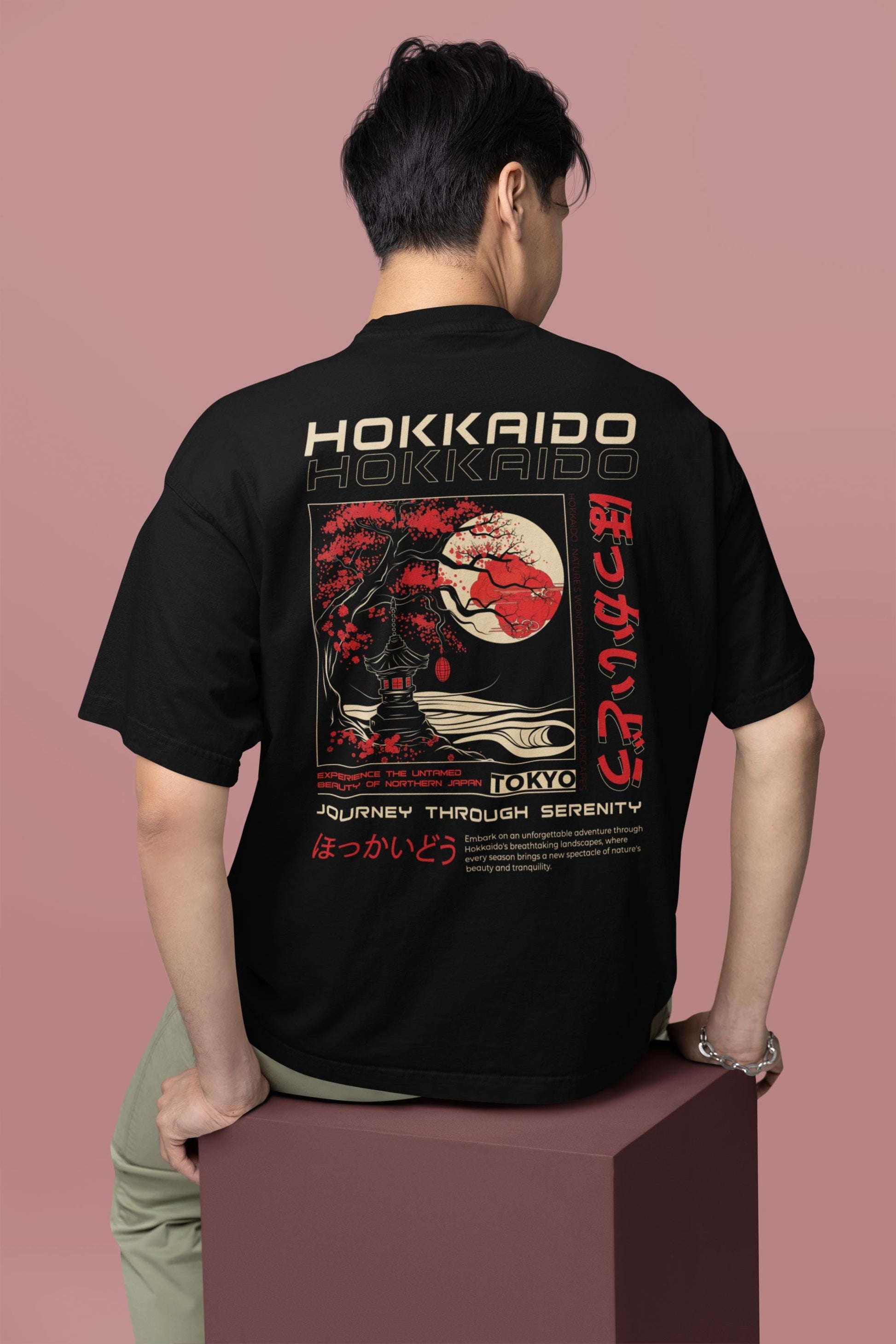 Hokkaido Journey Shirt - Japanese Art Tee, Scenic Travel Design, Cool Unisex Top, Casual Graphic Apparel