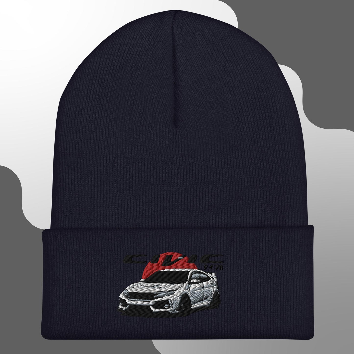 Embroidered Honda Civic Beanie