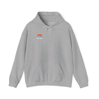 Sunset Drift Garage Mechanic Hoodie