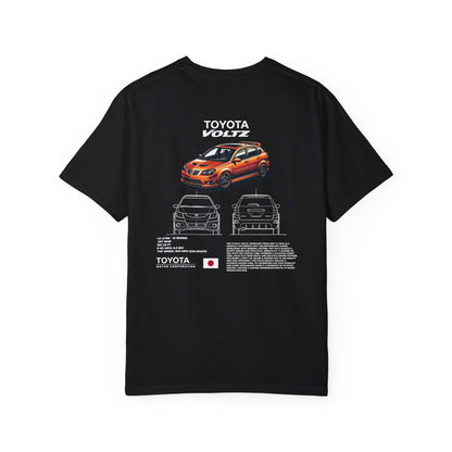 Toyota Voltz Spec Tee - Boosted Gear Co, JDM Hatchback Shirt, Cool Unisex Tee, Casual Car Top, Unique Graphic Automotive Apparel