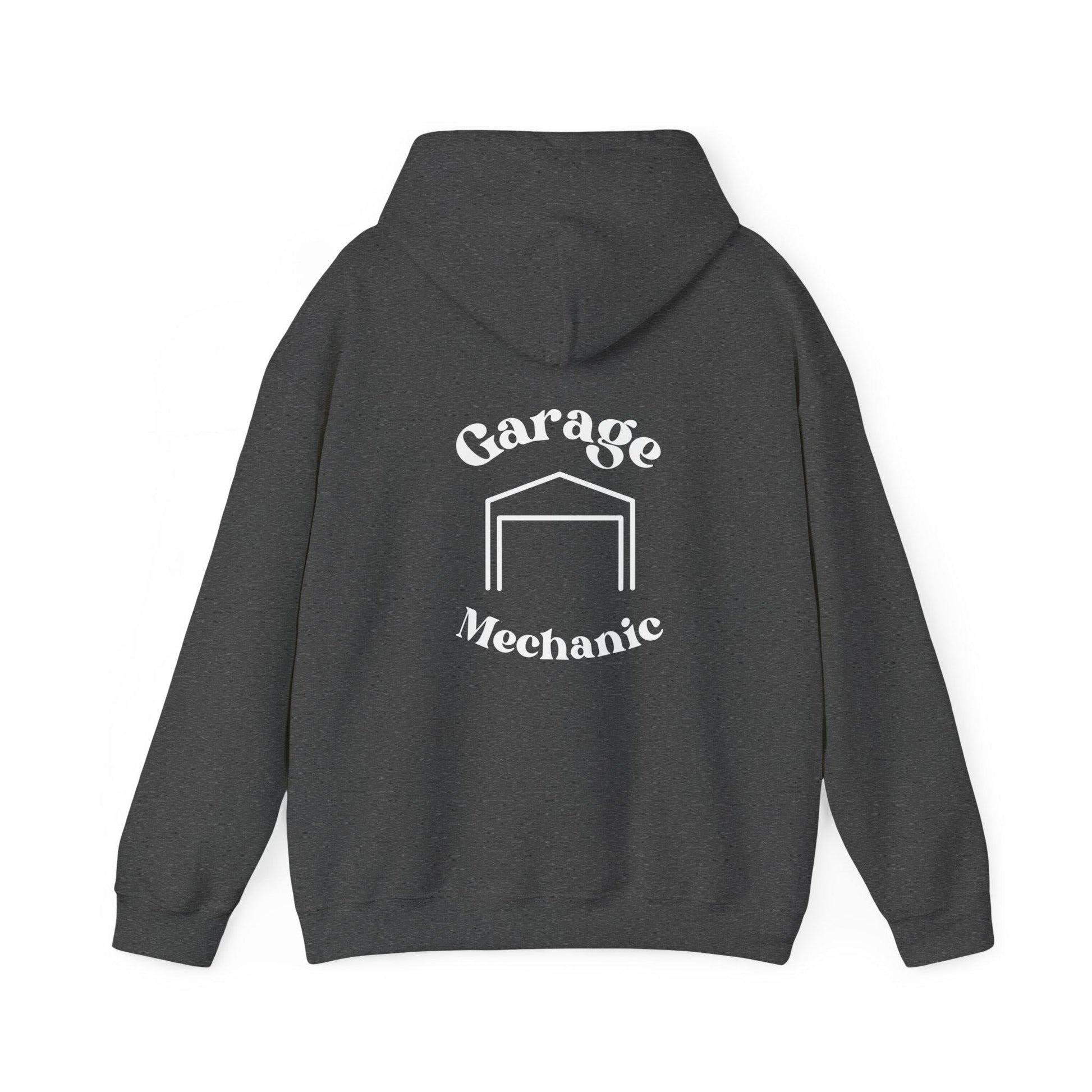 Sunset Drift Garage Mechanic Hoodie