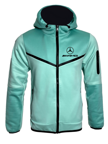 AMG Mercedes 2024 Turquoise Overwear_driver_clothing_drivi.store